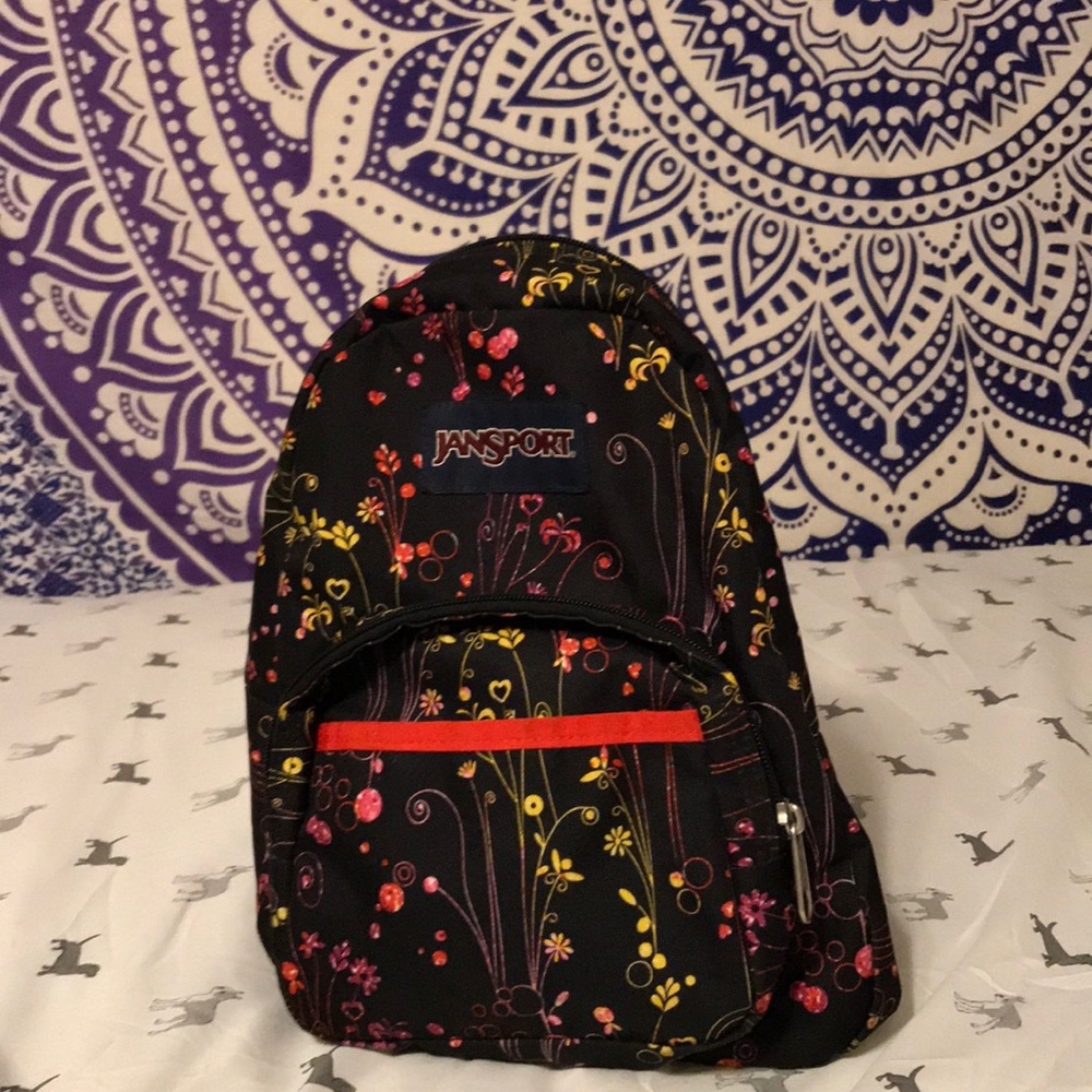 Flowery mini backpack
